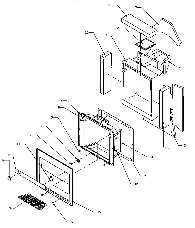 10 - ICE AND WATER CAVITY