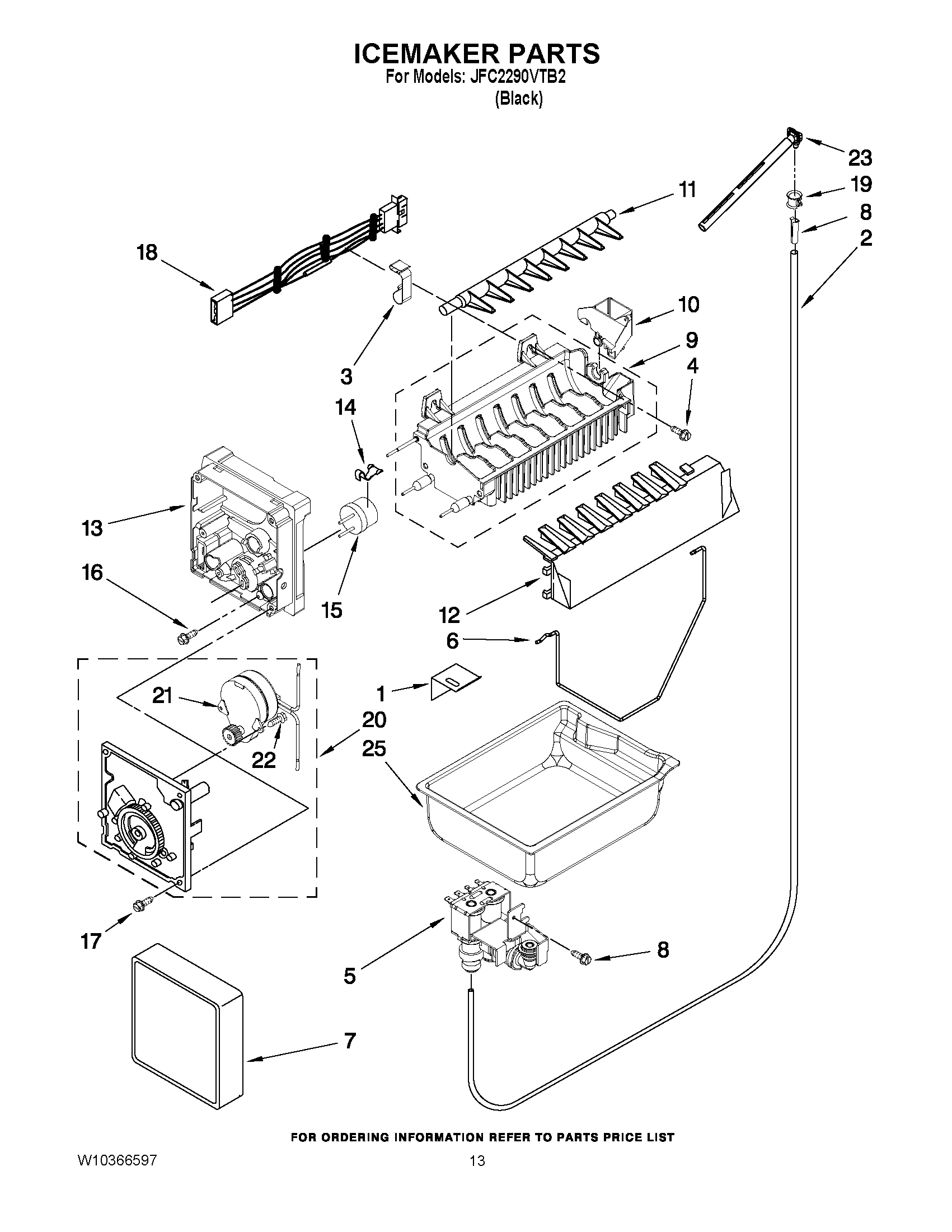 07 - ICEMAKER PARTS