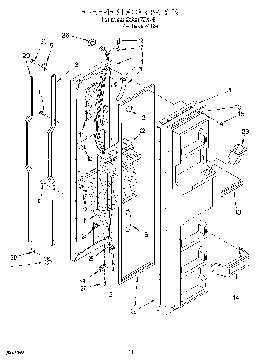 06 - FREEZER DOOR
