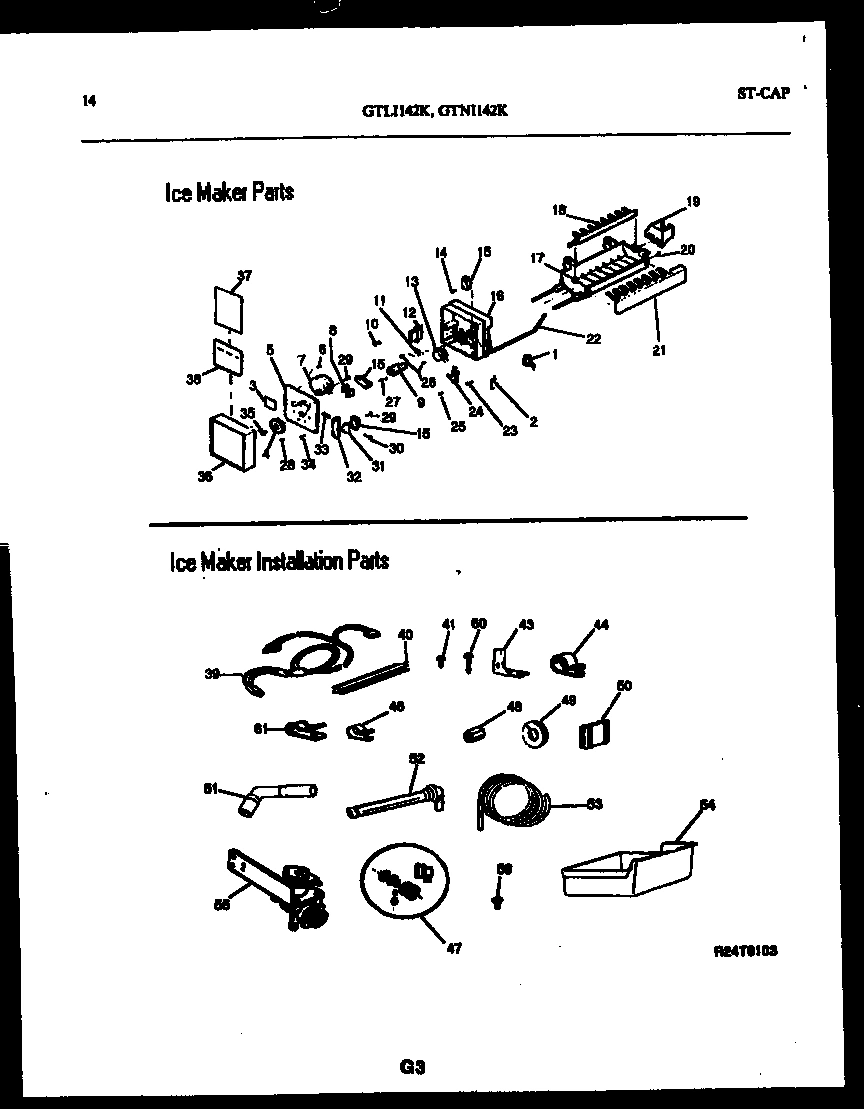 08 - ICE MAKER AND INSTALLATION PARTS