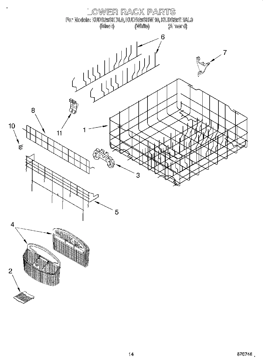 11 - LOWER RACK