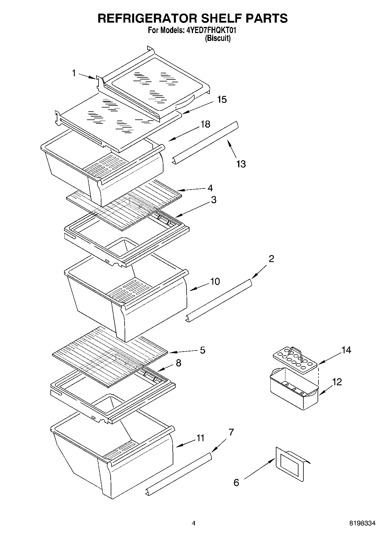 03 - REFRIGERATOR SHELF