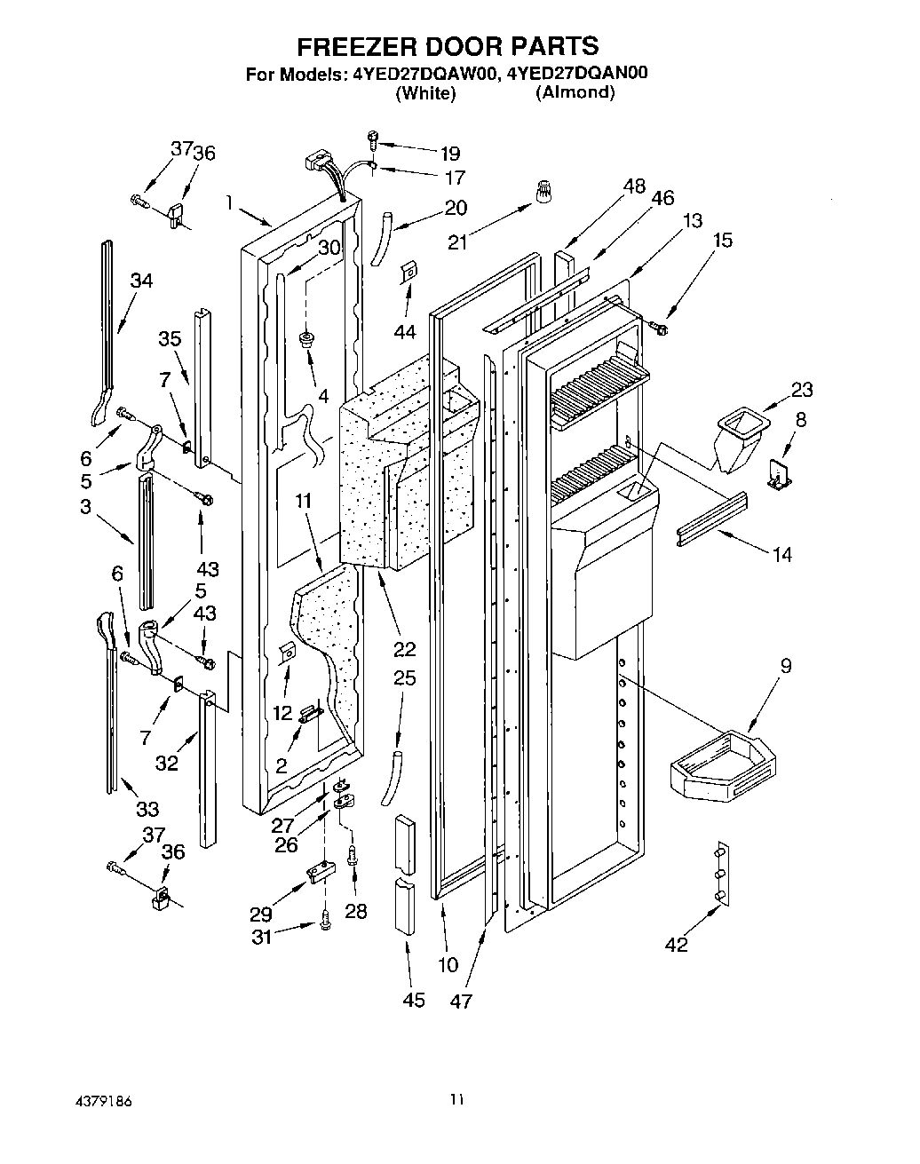 07 - FREEZER DOOR