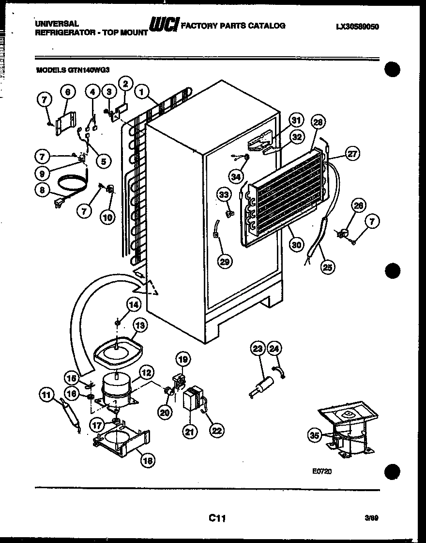 05 - SYSTEM AND AUTOMATIC DEFROST PARTS