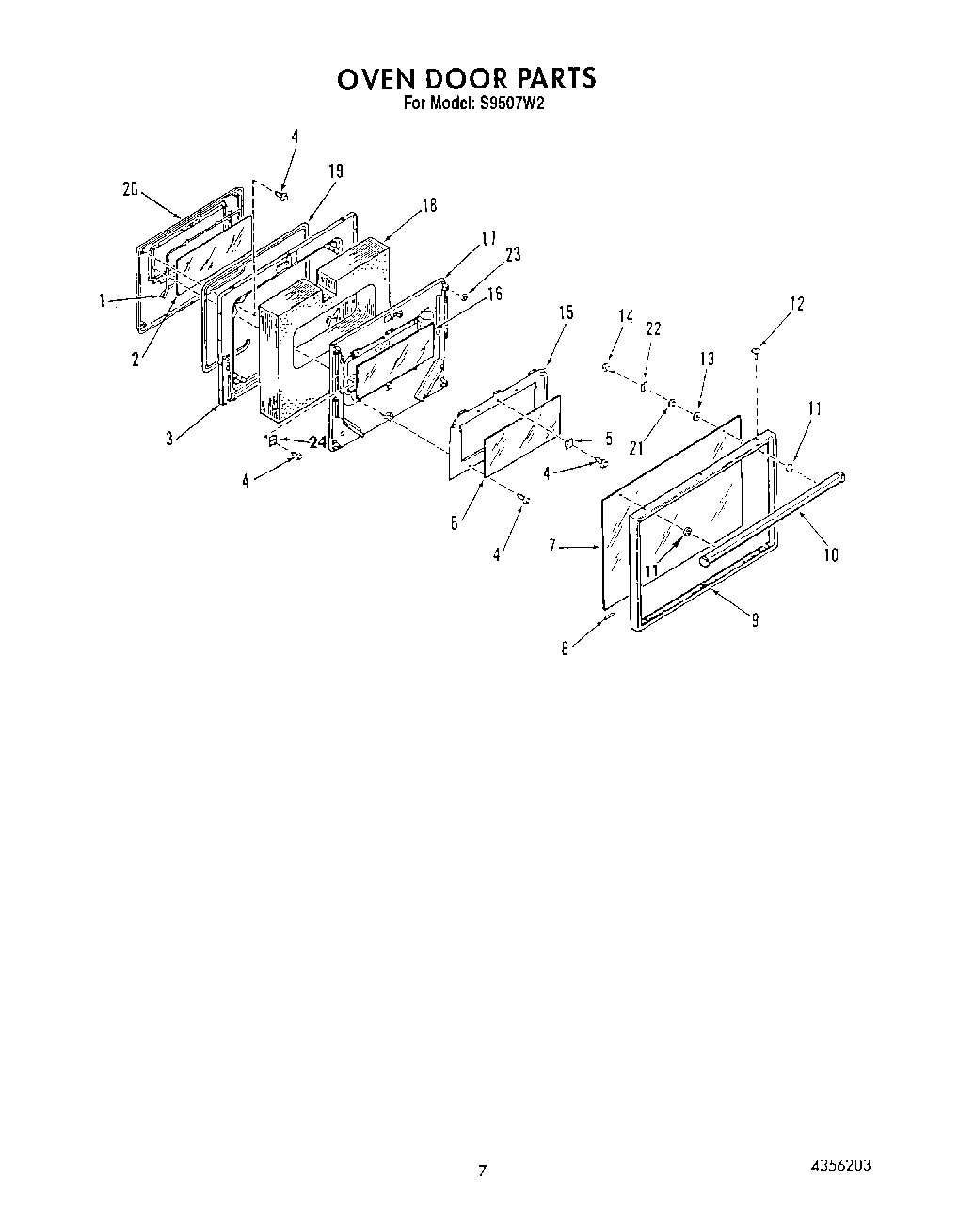 06 - OVEN DOOR