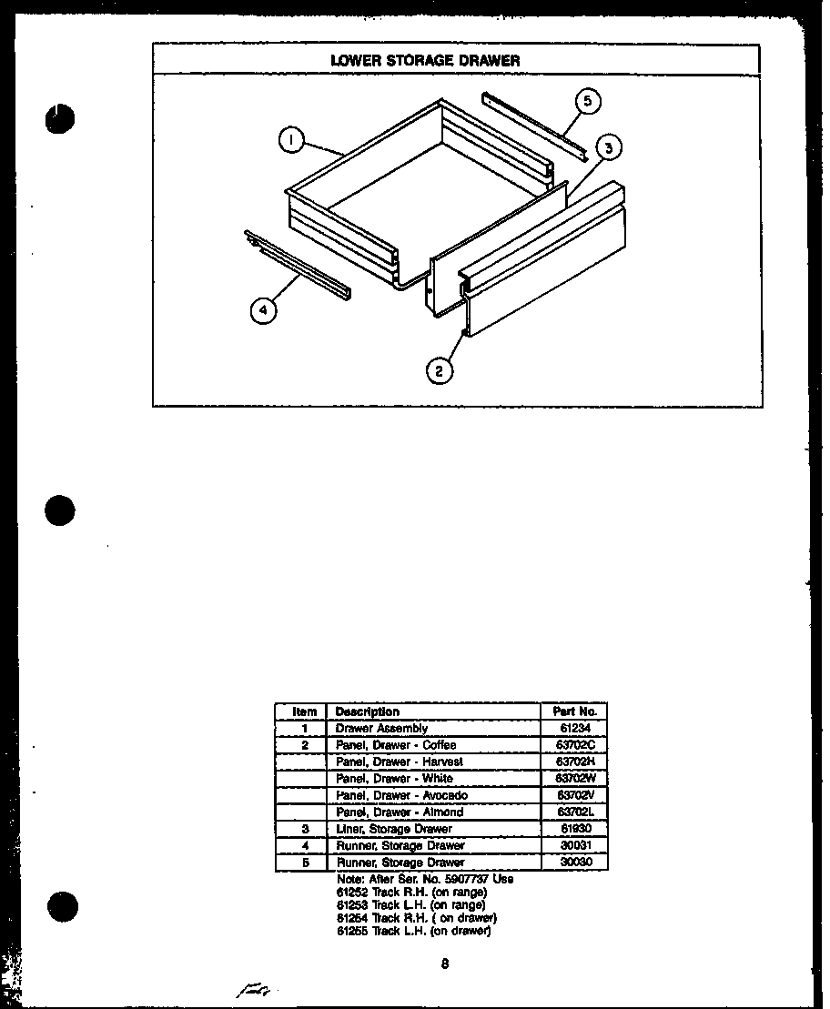 04 - LOWER STORAGE DRAWER