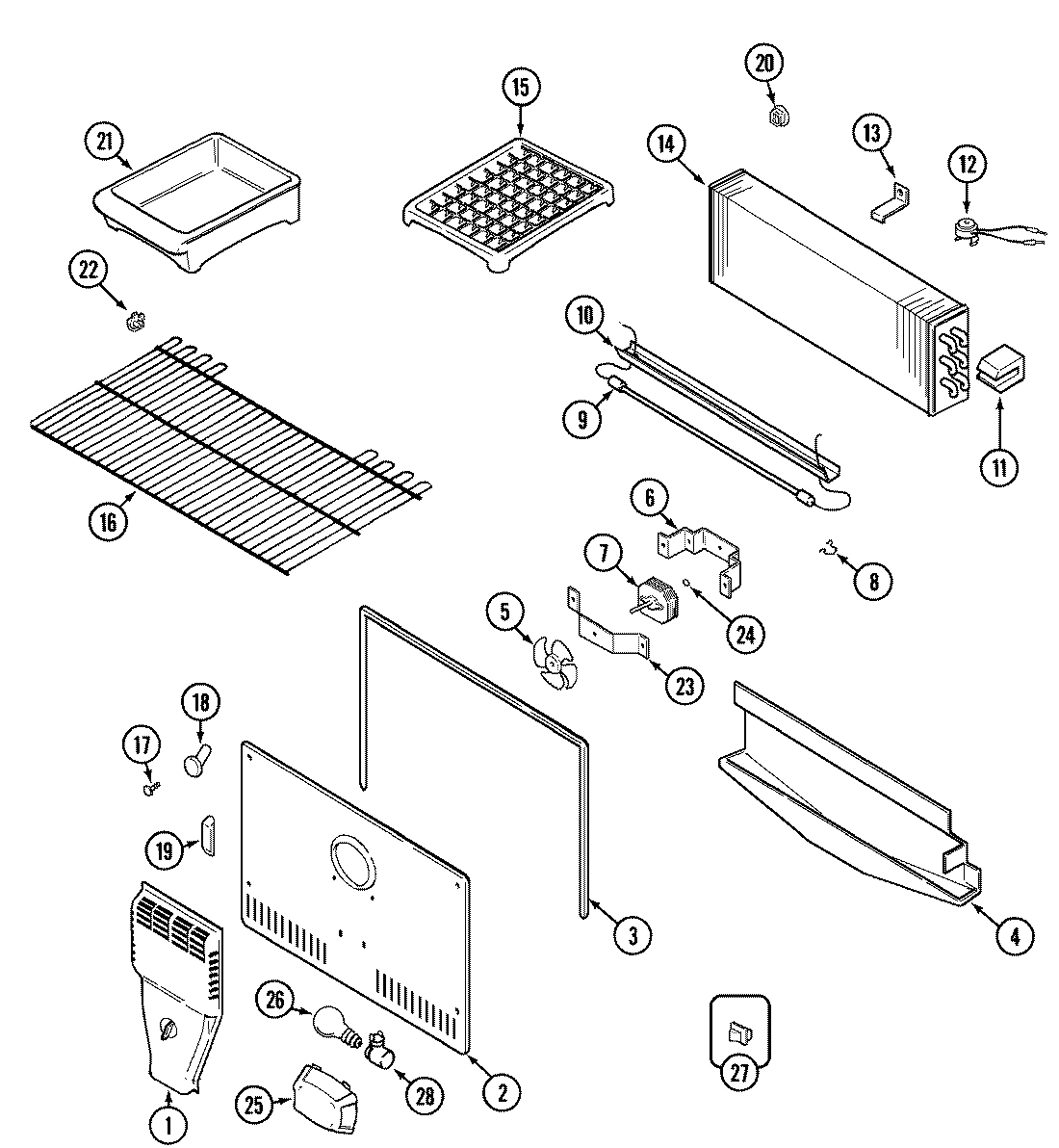 03 - FREEZER COMPARTMENT