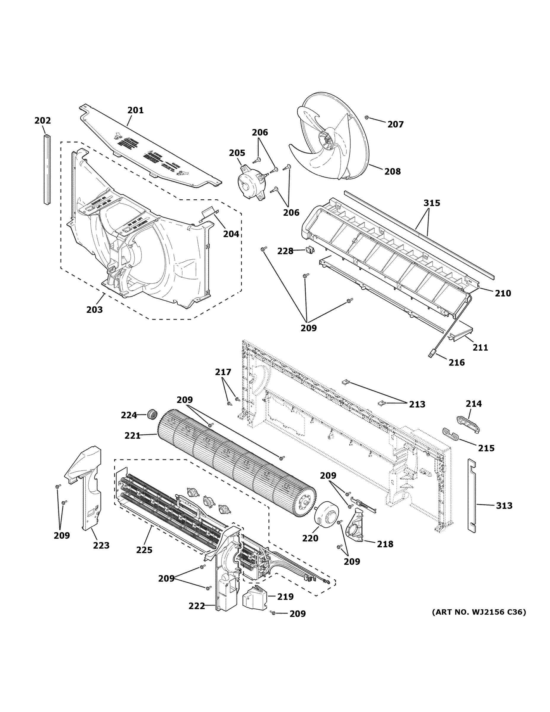 MOTOR & CHASSIS PARTS