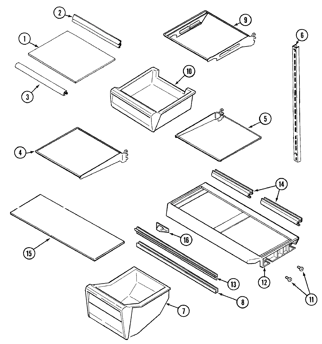 09 - SHELVES & ACCESSORIES