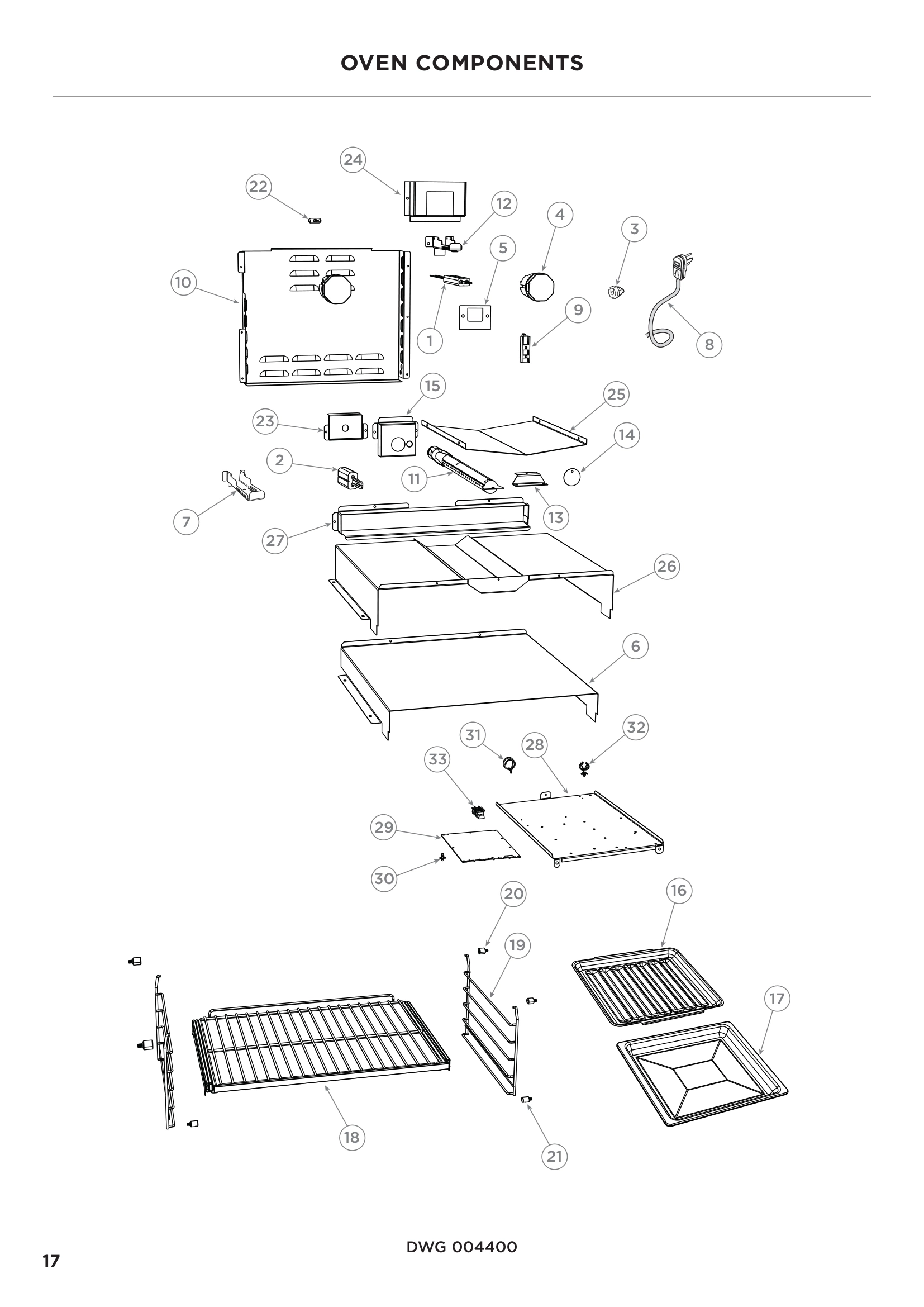 OVEN COMPONENTS