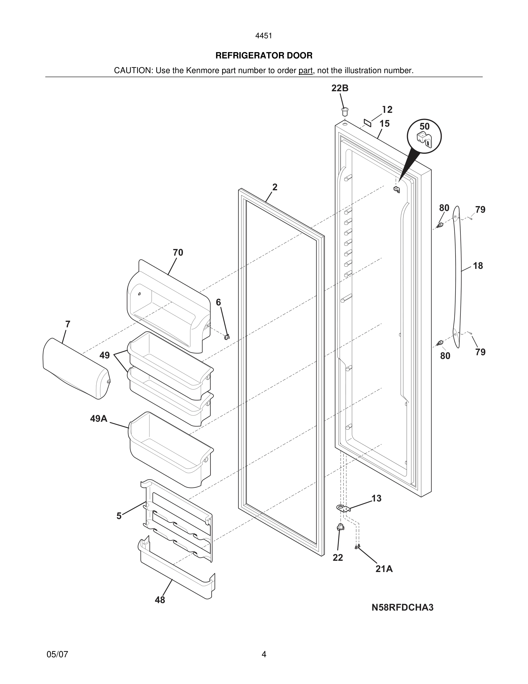 05 - REFRIGERATOR DOOR