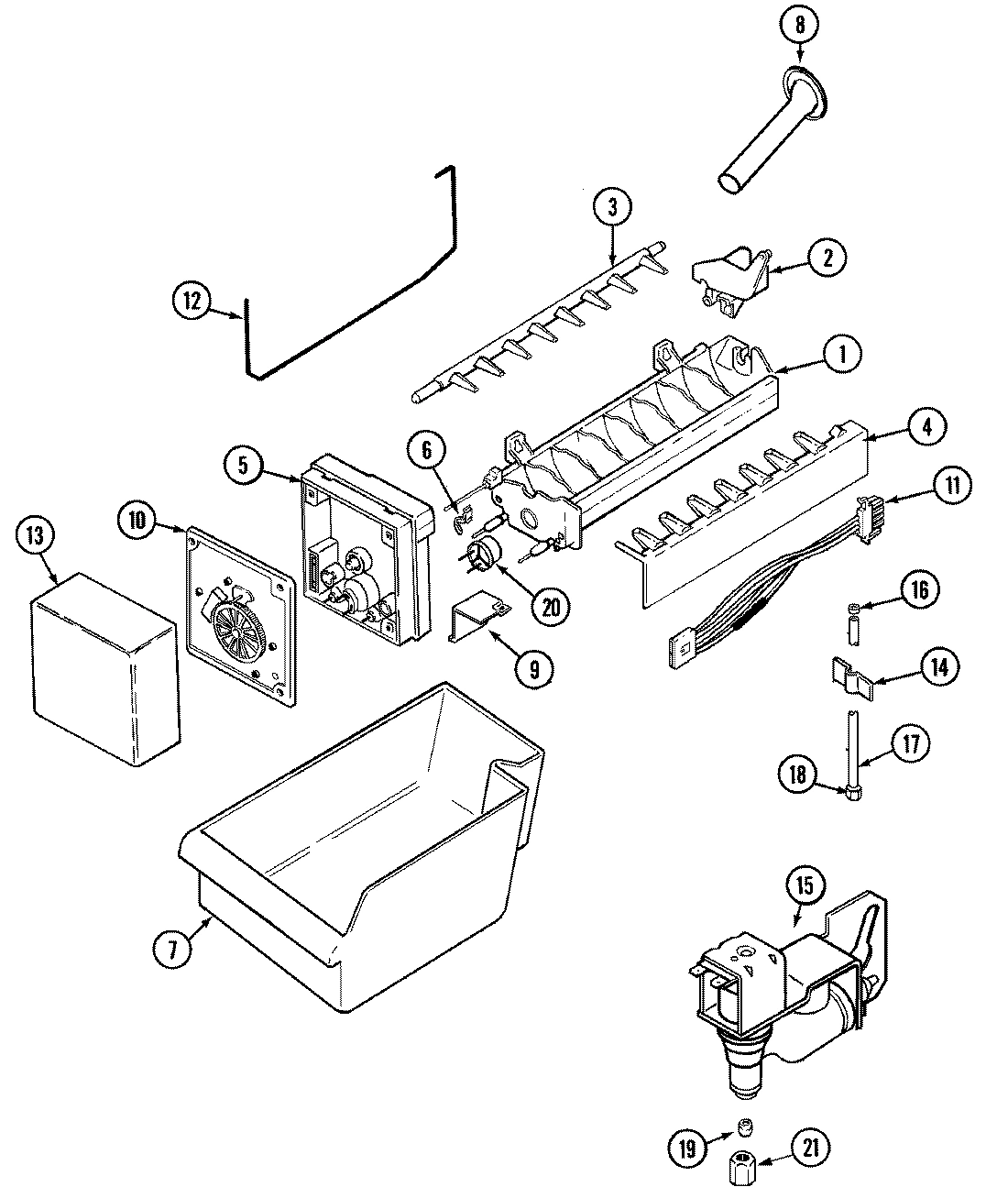 09 - OPTIONAL ICE MAKER KIT-UKI1000AGX