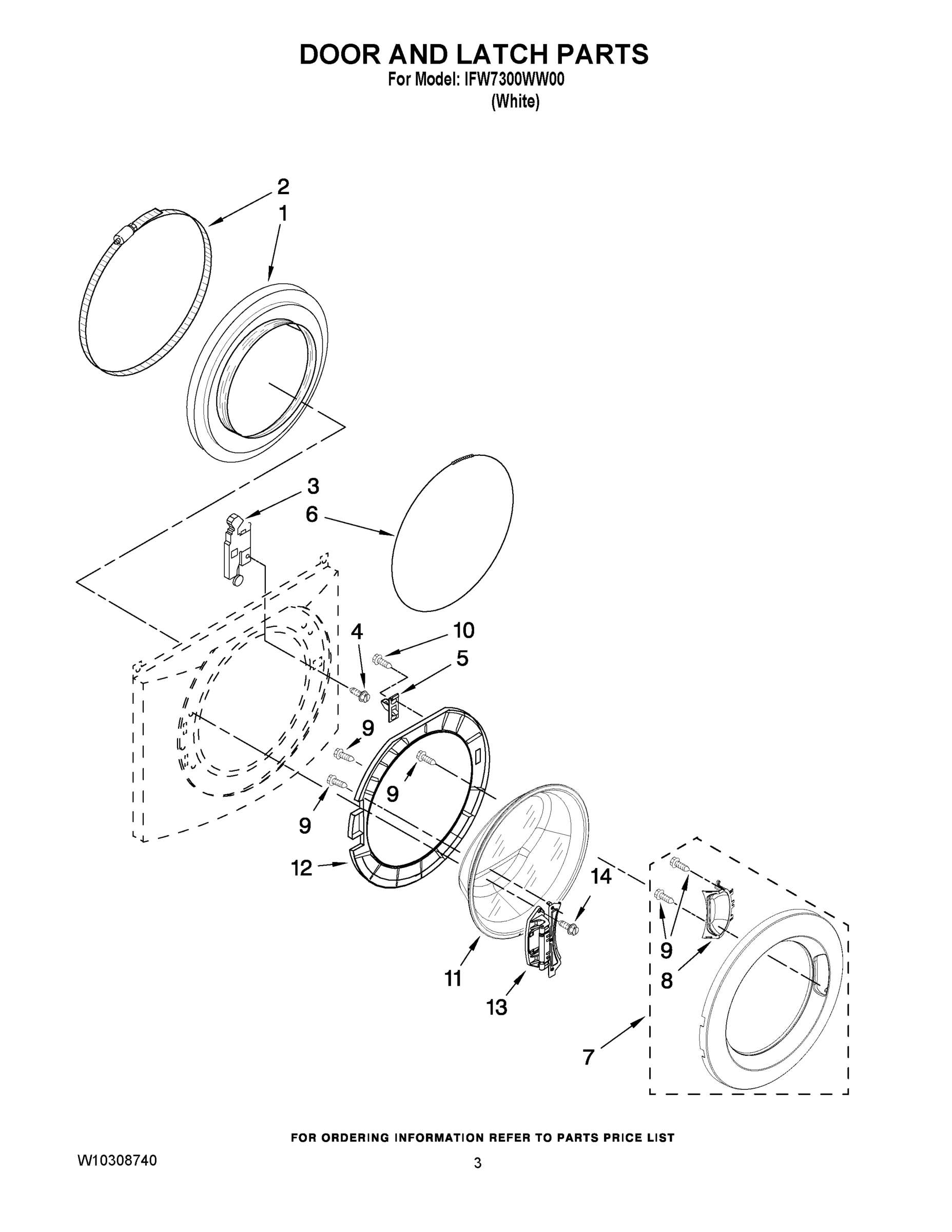 02 - DOOR AND LATCH PARTS