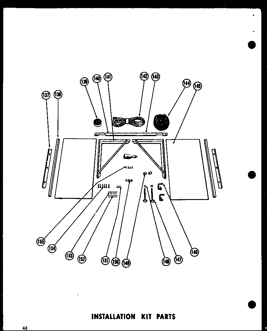 01 - INSTALLATION KIT PARTS