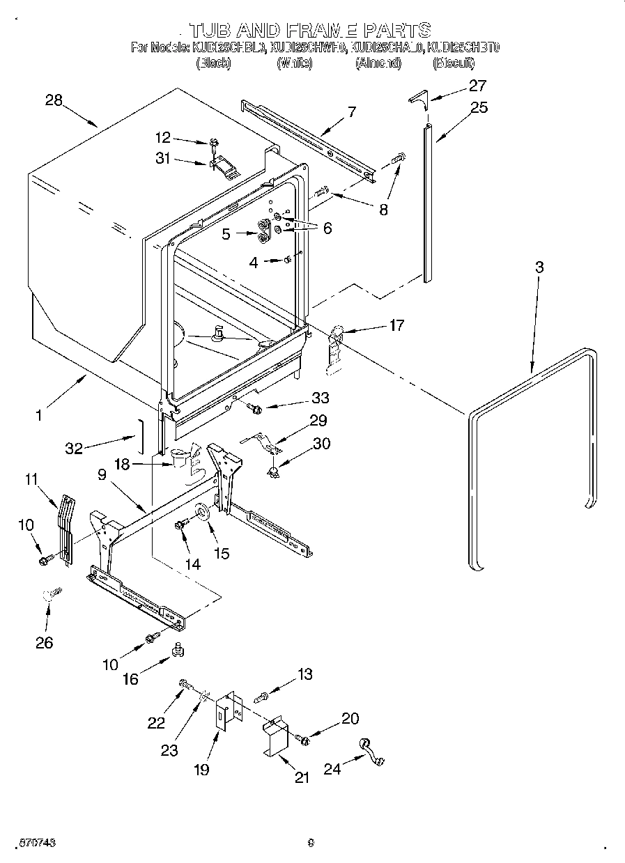 08 - TUB AND FRAME
