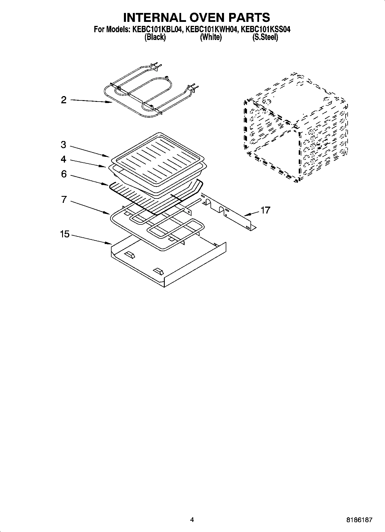 03 - INTERNAL OVEN PARTS