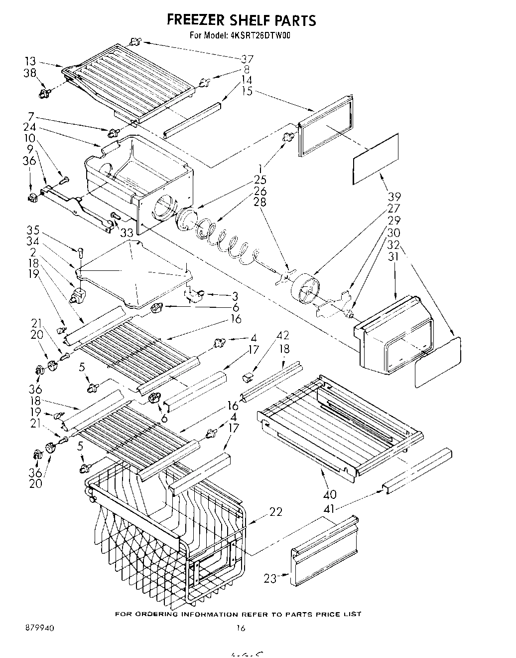 09 - FREEZER SHELF