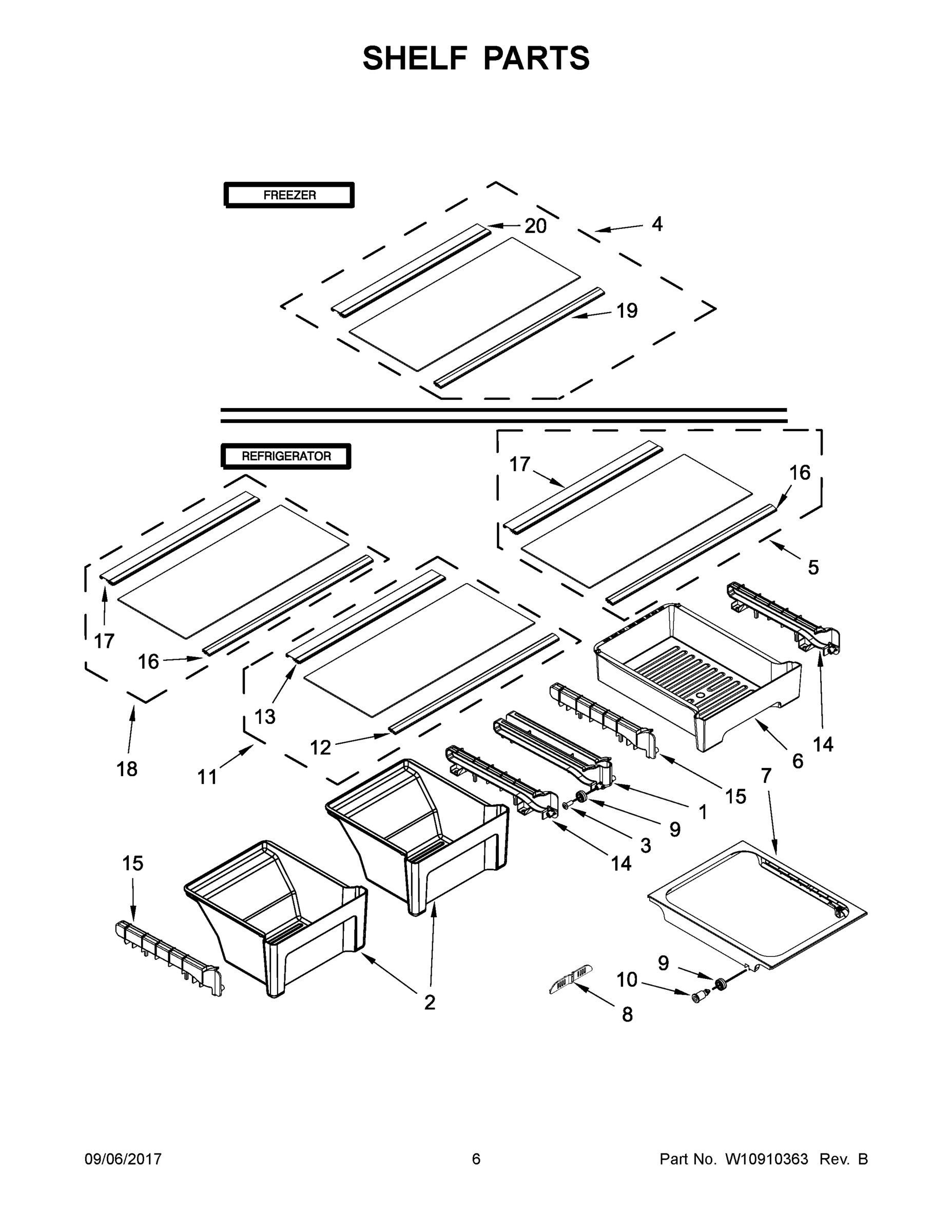 04 - SHELF PARTS