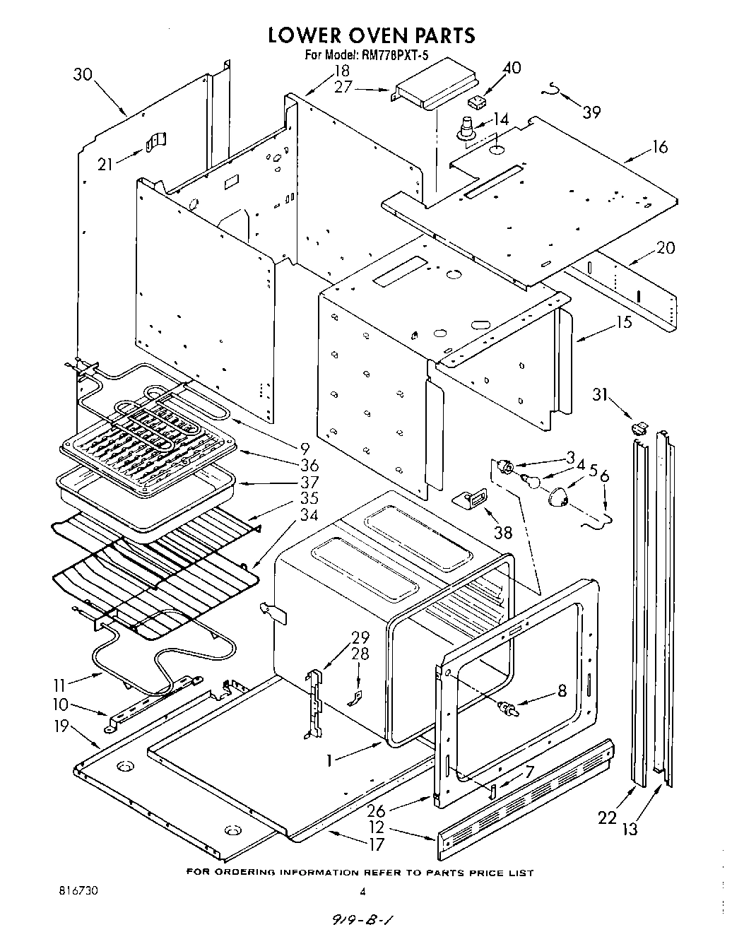 04 - LOWER OVEN