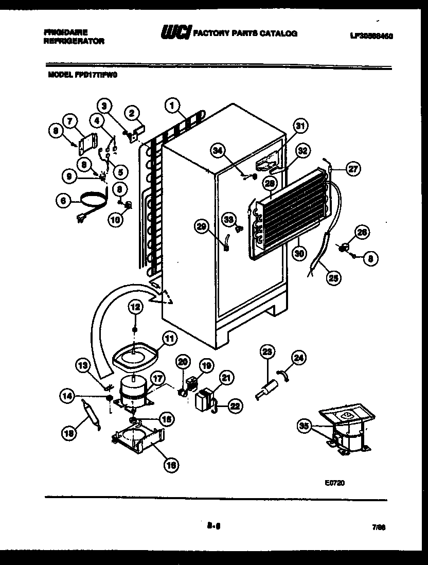05 - SYSTEM AND AUTOMATIC DEFROST PARTS