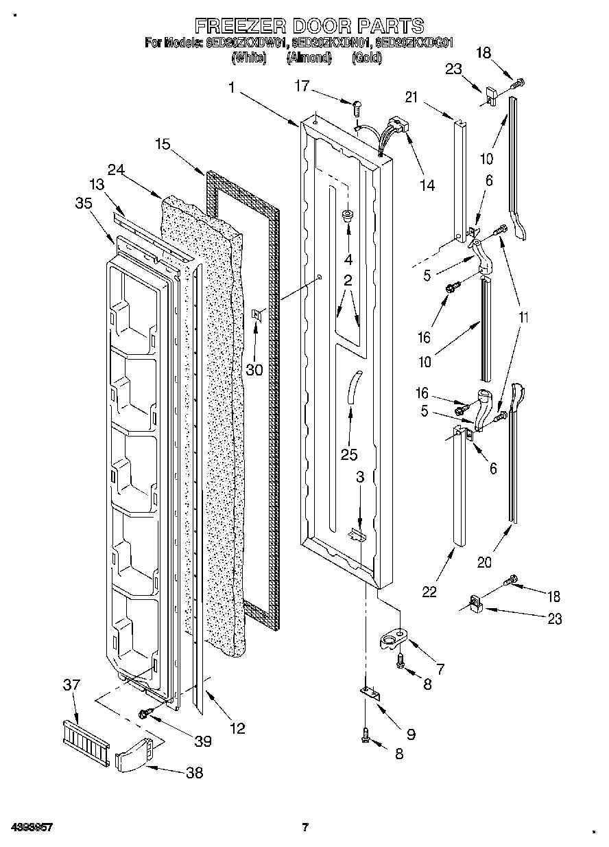 05 - FREEZER DOOR