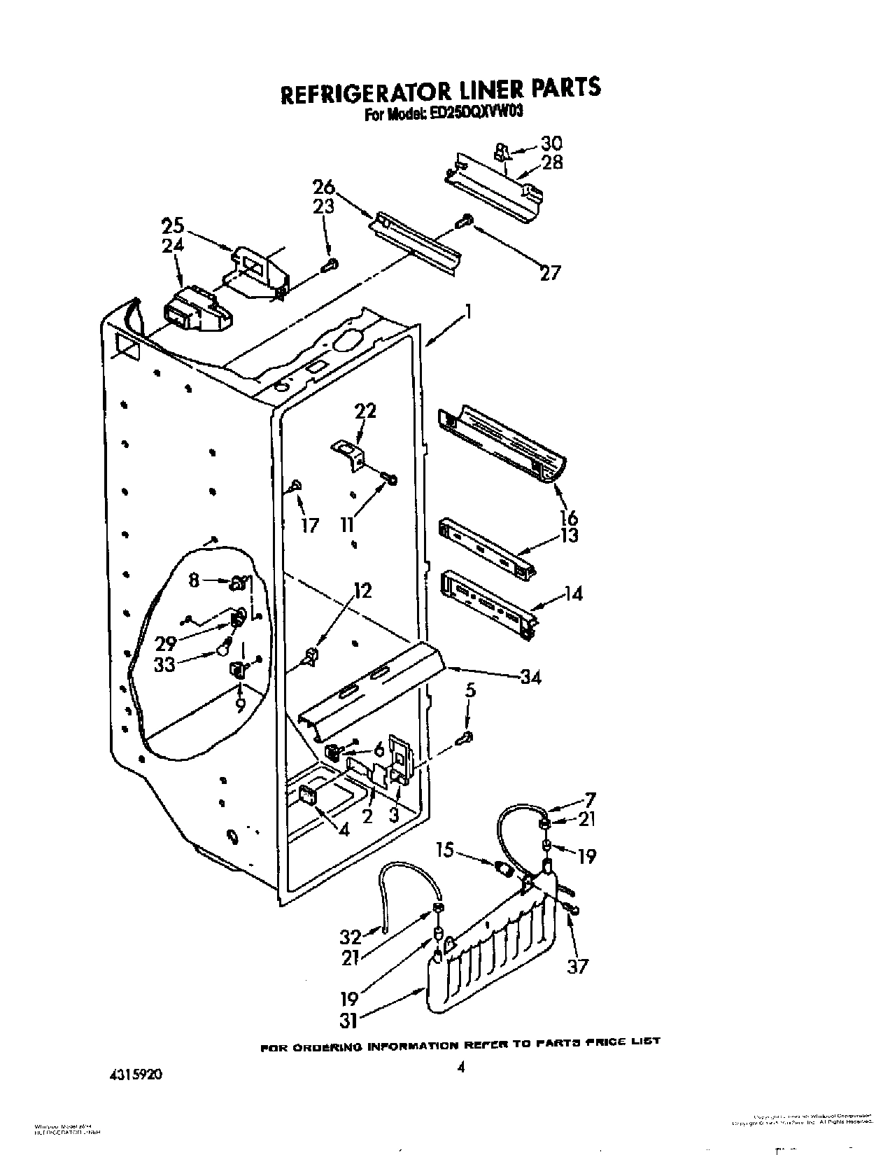 03 - REFRIGERATOR LINER