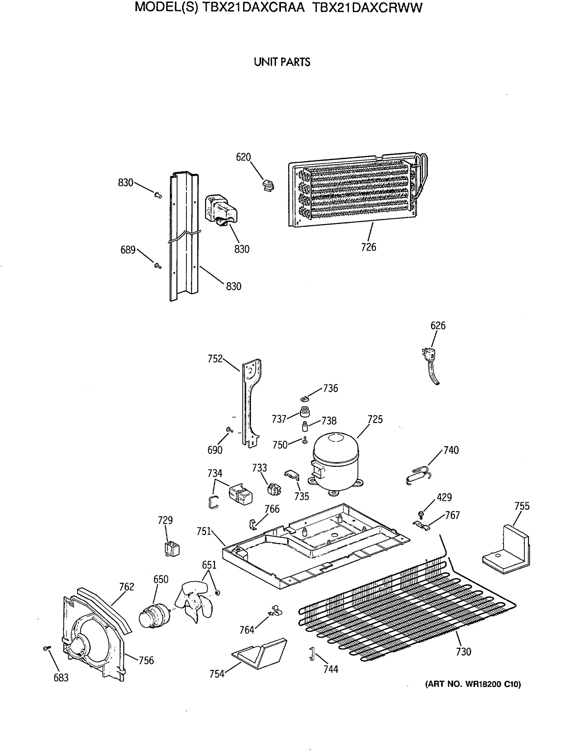 UNIT PARTS