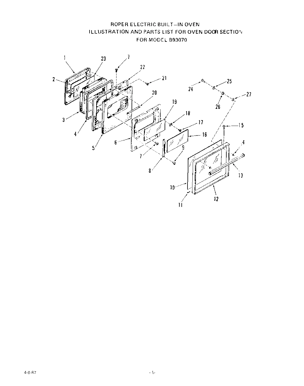 05 - OVEN DOOR