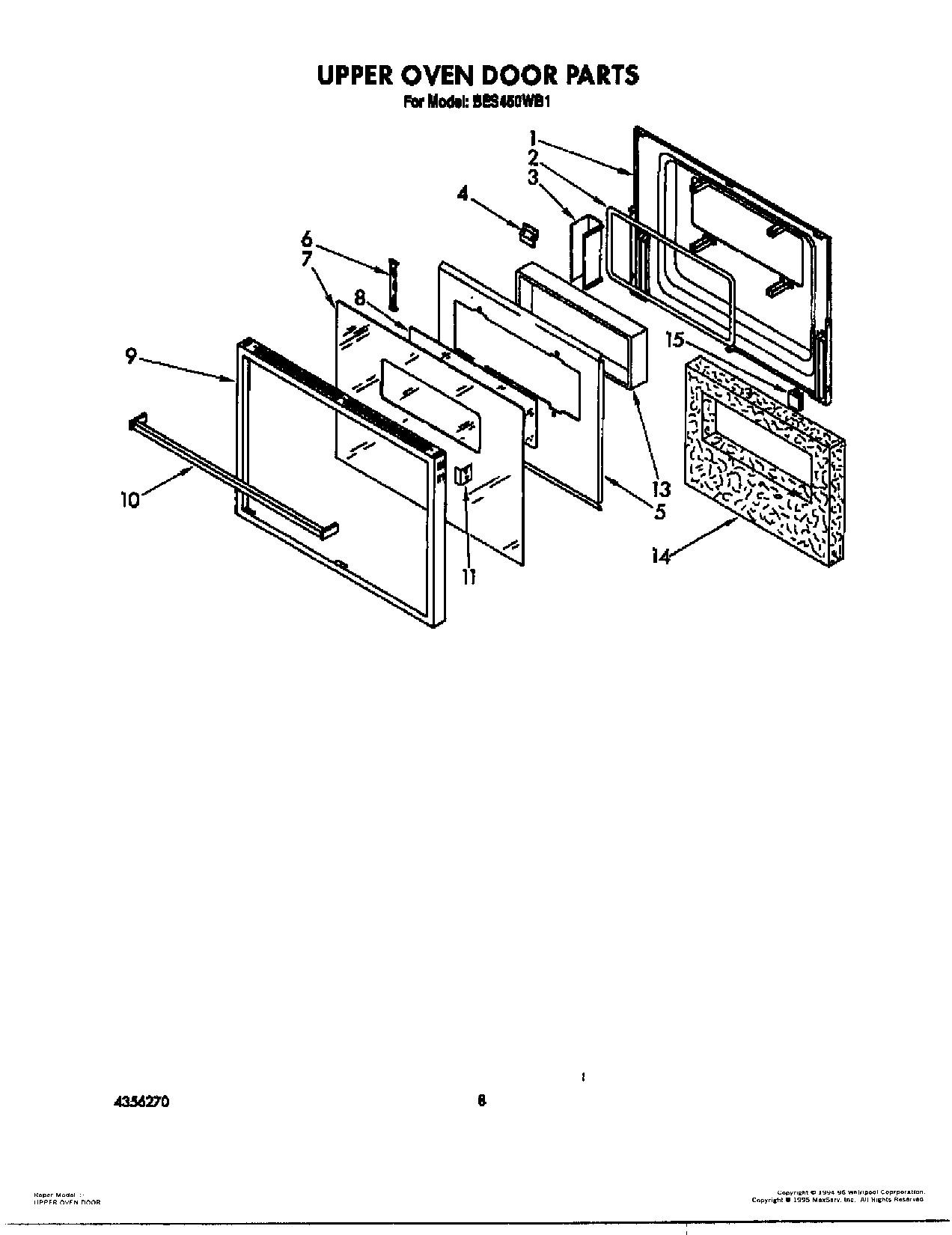 07 - UPPER OVEN DOOR