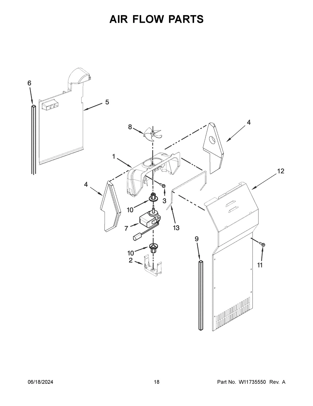10 - AIR FLOW PARTS