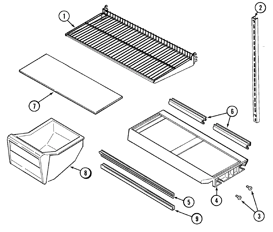 09 - SHELVES & ACCESSORIES