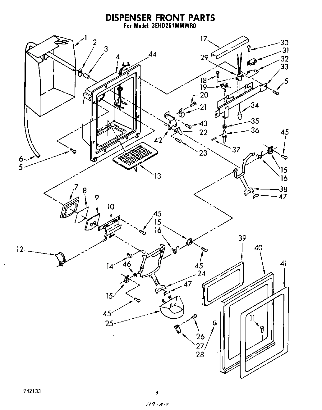05 - DISPENSER FRONT