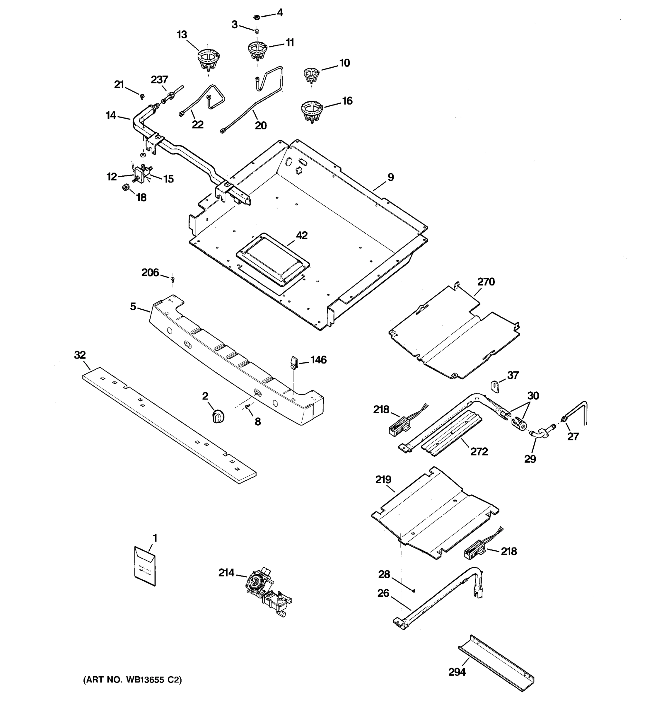 GAS & BURNER PARTS