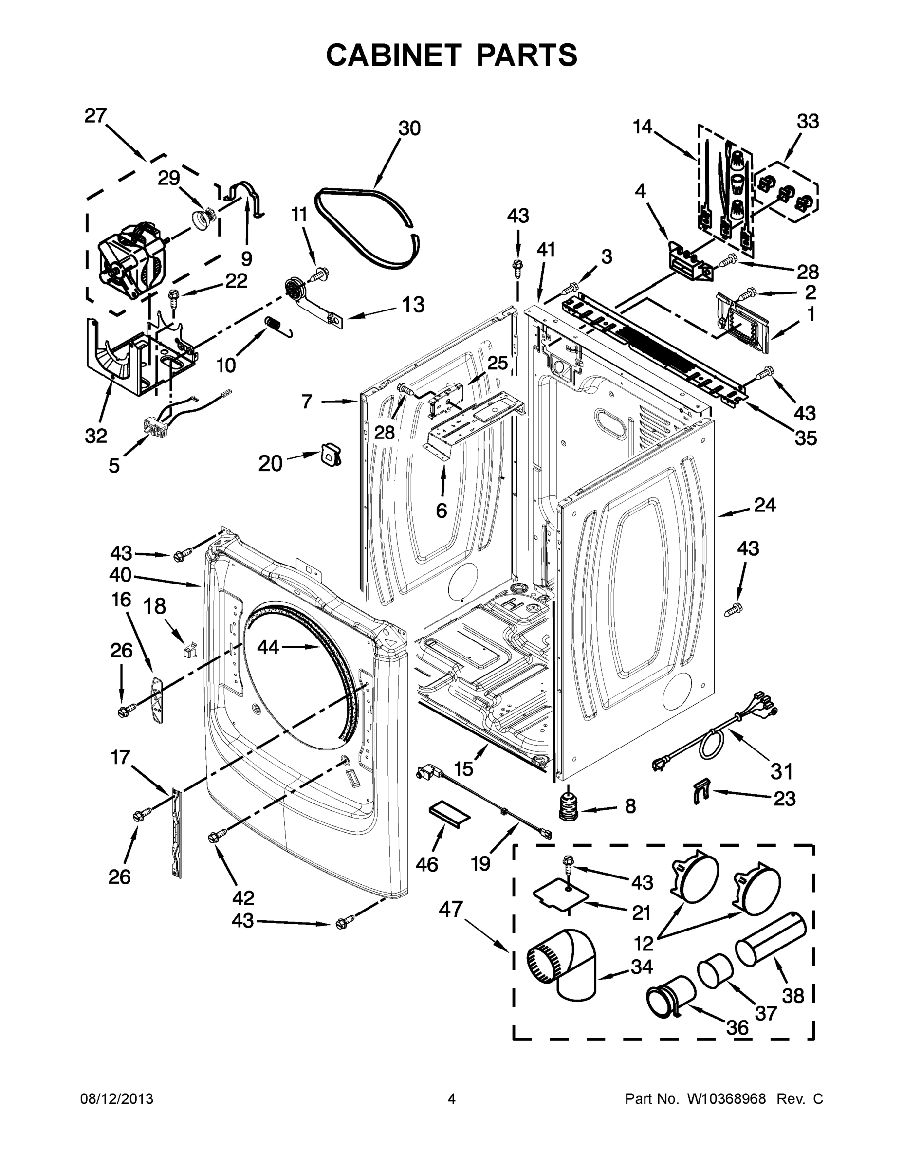 03 - CABINET PARTS