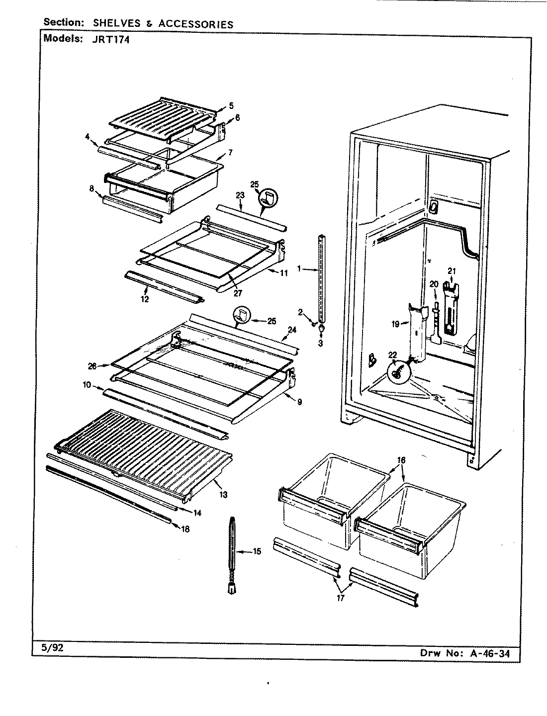 06 - SHELVES & ACCESSORIES (B/M CJ23A)