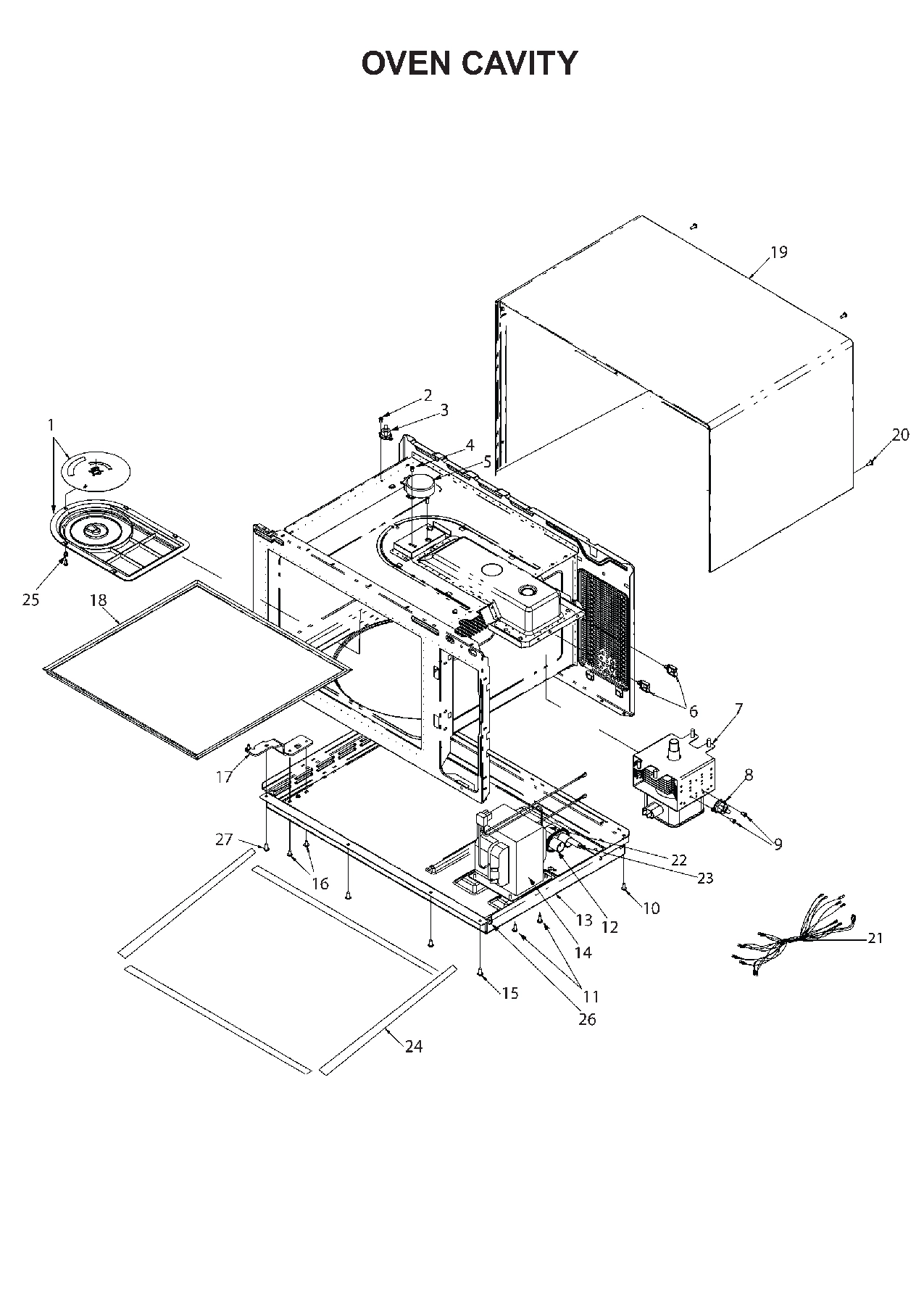 OVEN CAVITY