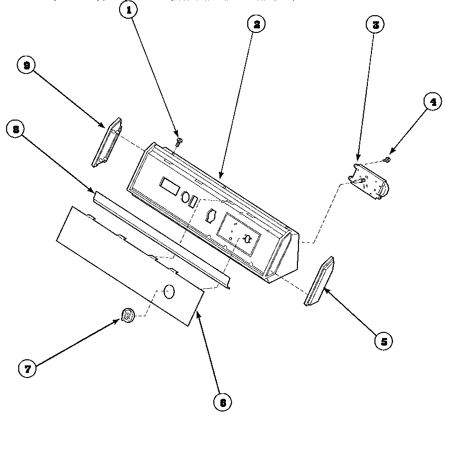 05 - GRAPHIC PANEL, CONTROL HOOD AND CONTROLS
