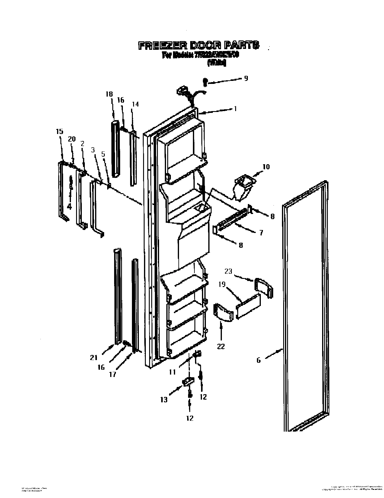 07 - FREEZER DOOR
