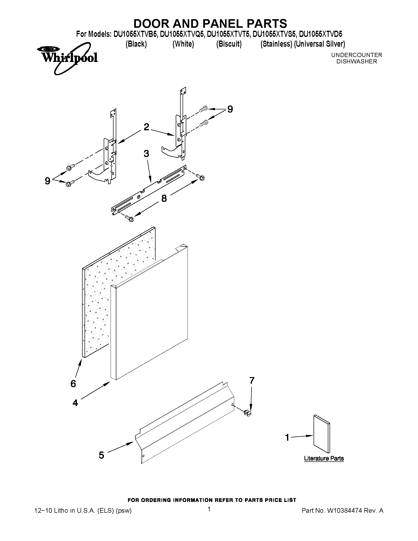 01 - DOOR AND PANEL PARTS
