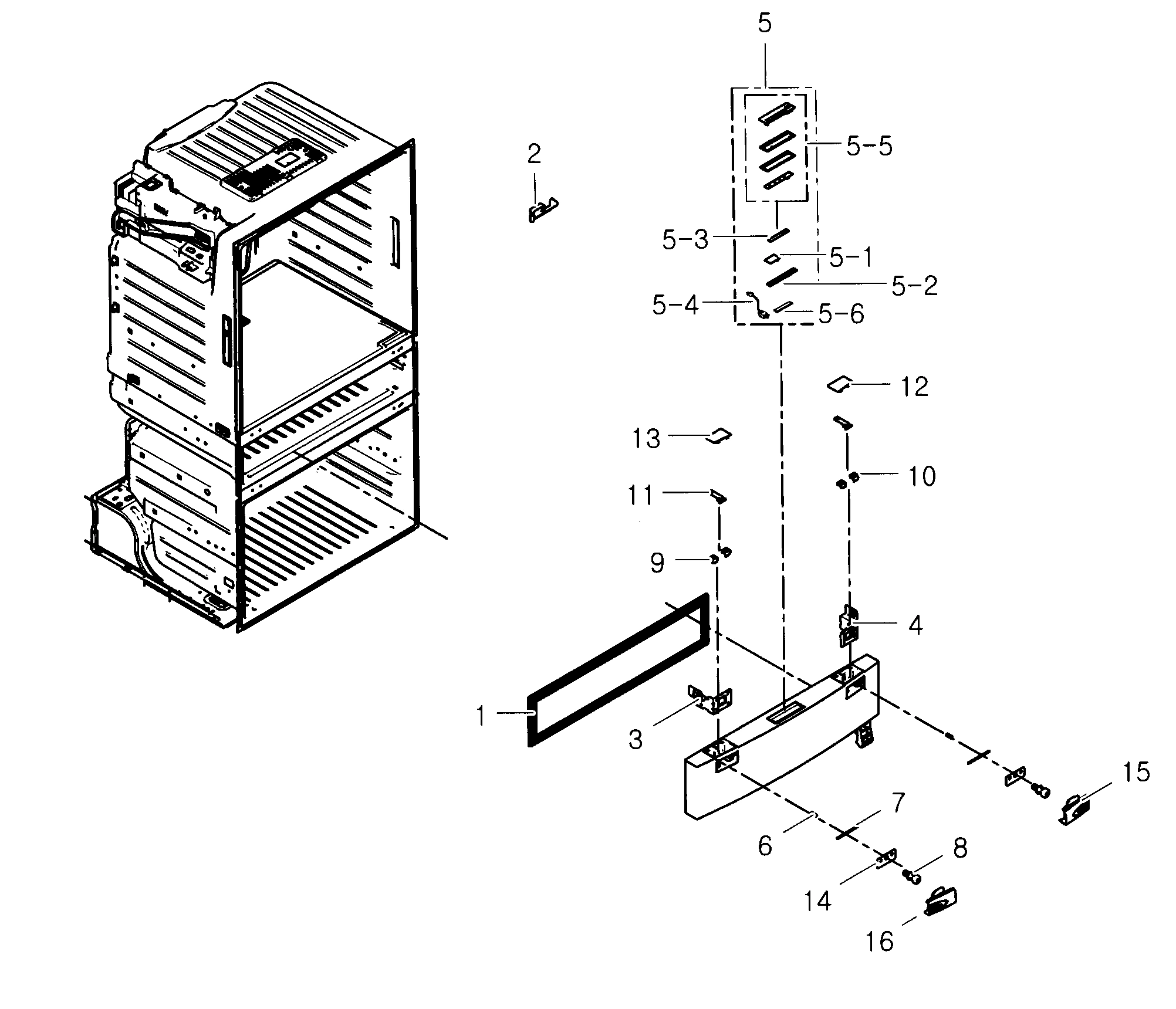 REFRIGERATOR DOOR L