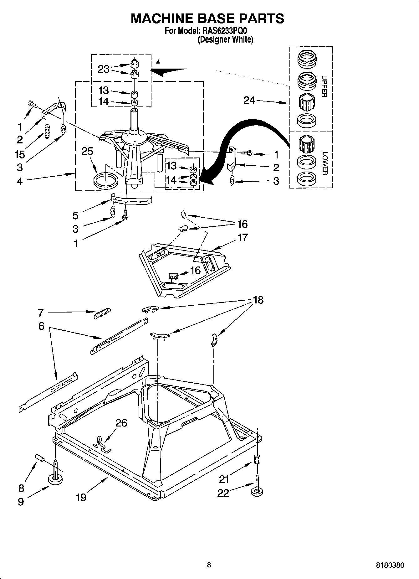 05 - MACHINE BASE PARTS