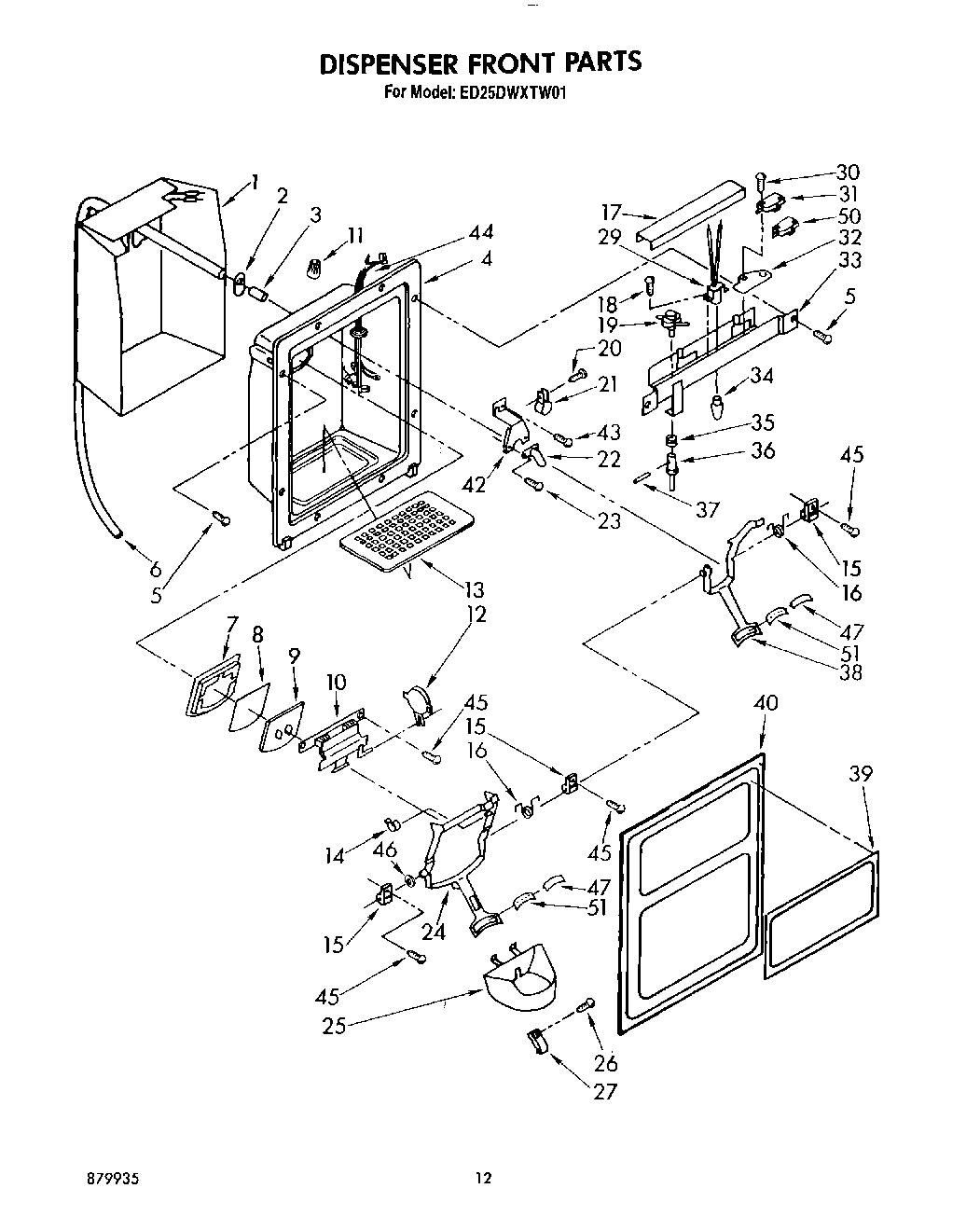 09 - DISPENSER FRONT