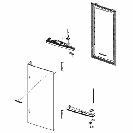 DA91-05272B Samsung Refrigerator Right Door F