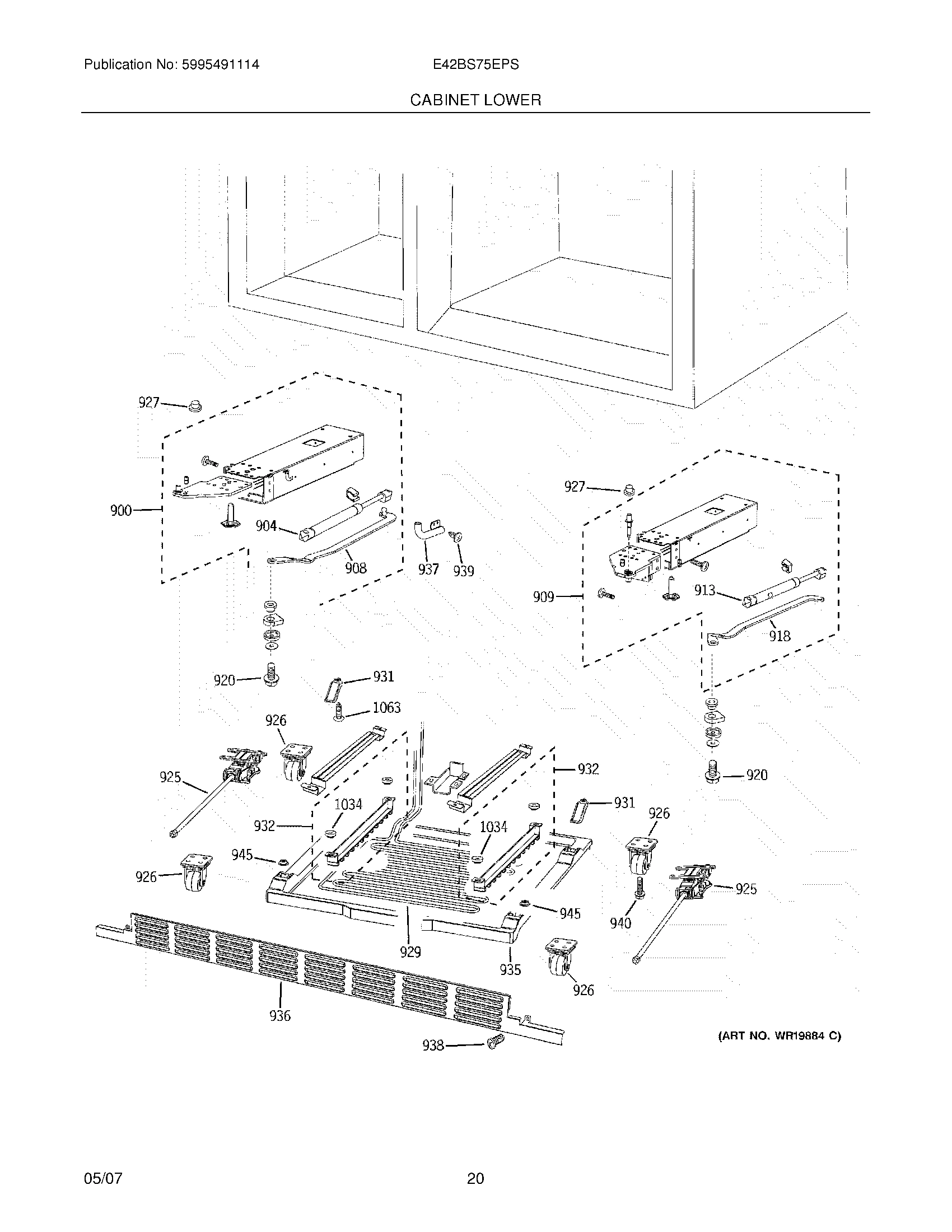 21 - CABINET LOWER