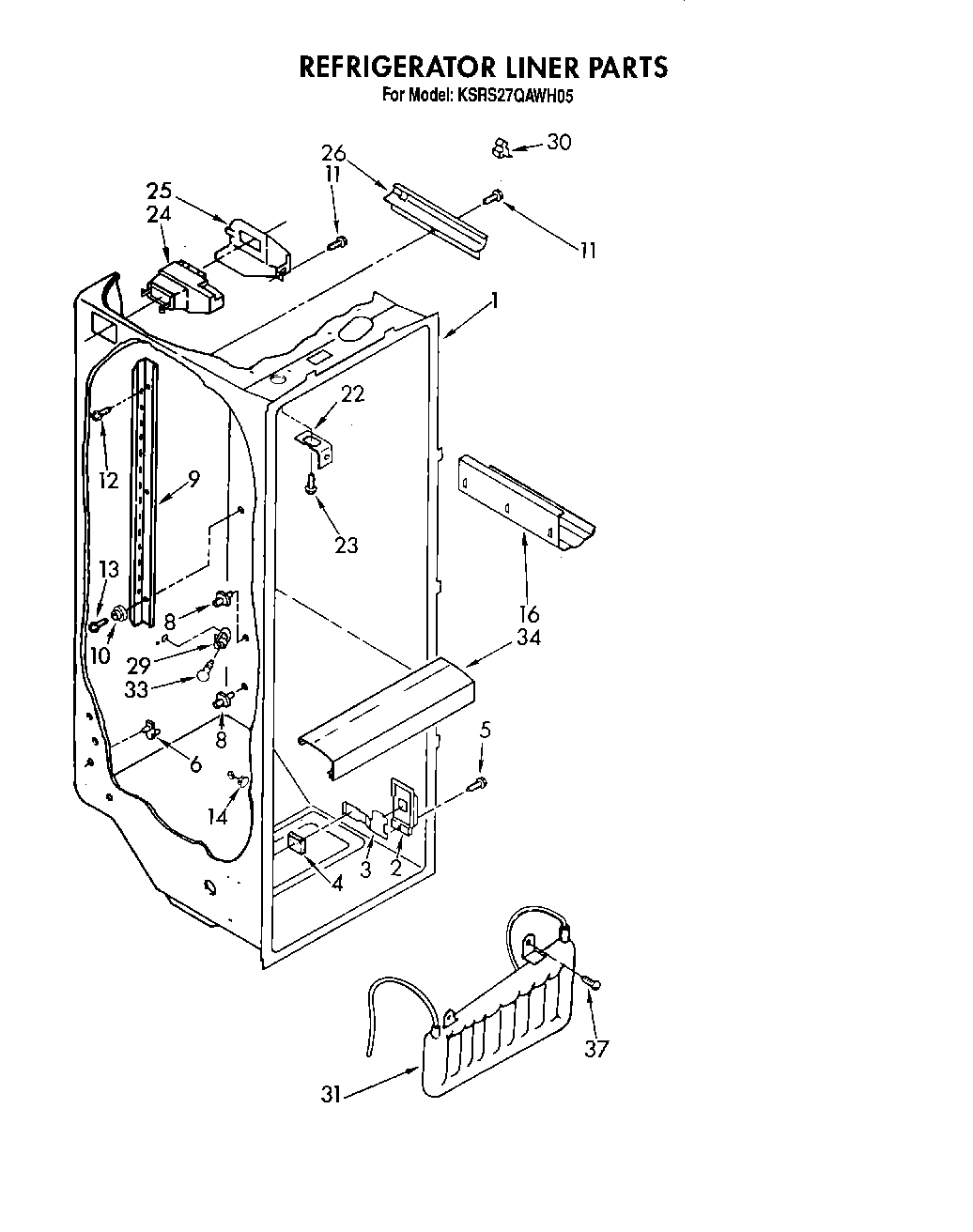 03 - REFRIGERATOR LINER