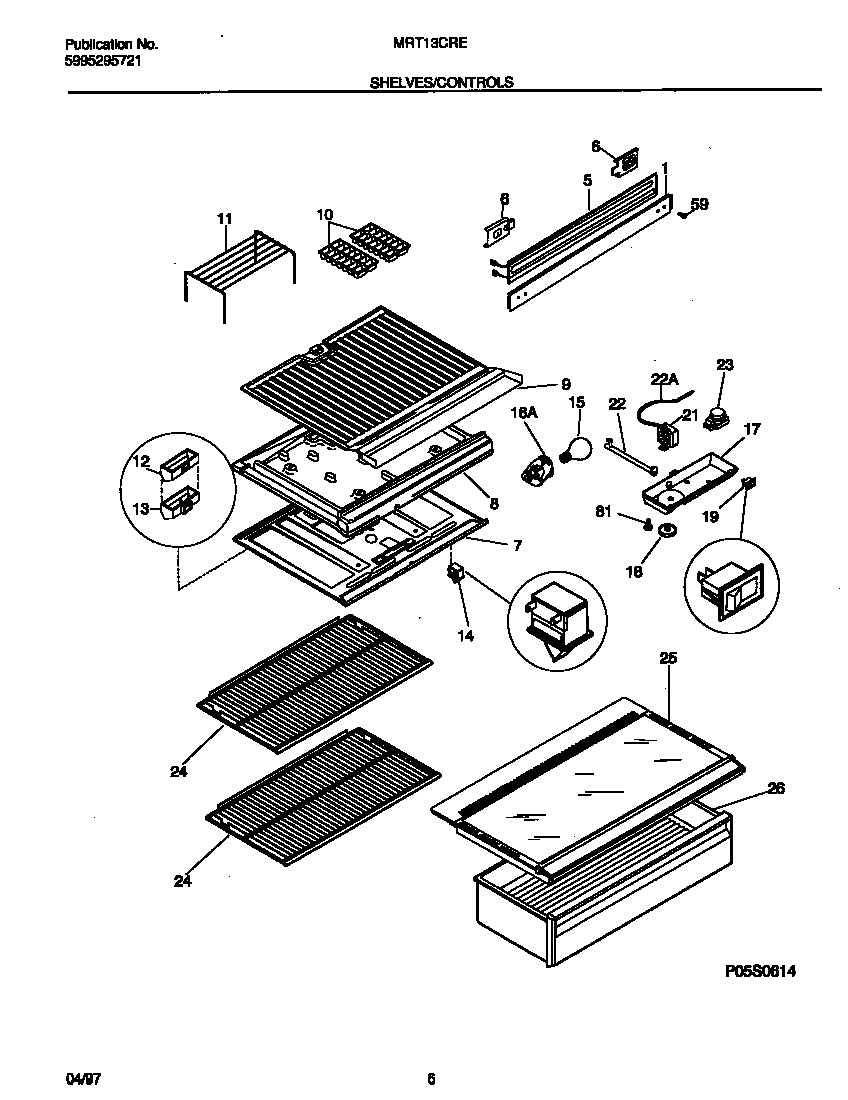 04 - SHELVES/CONTROLS