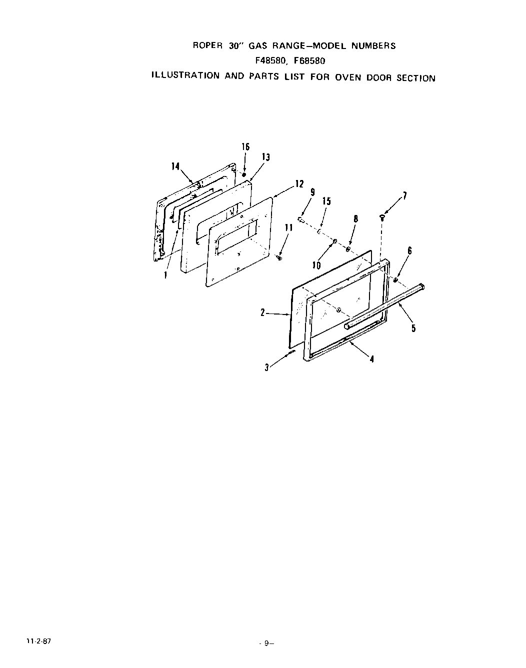 06 - OVEN DOOR