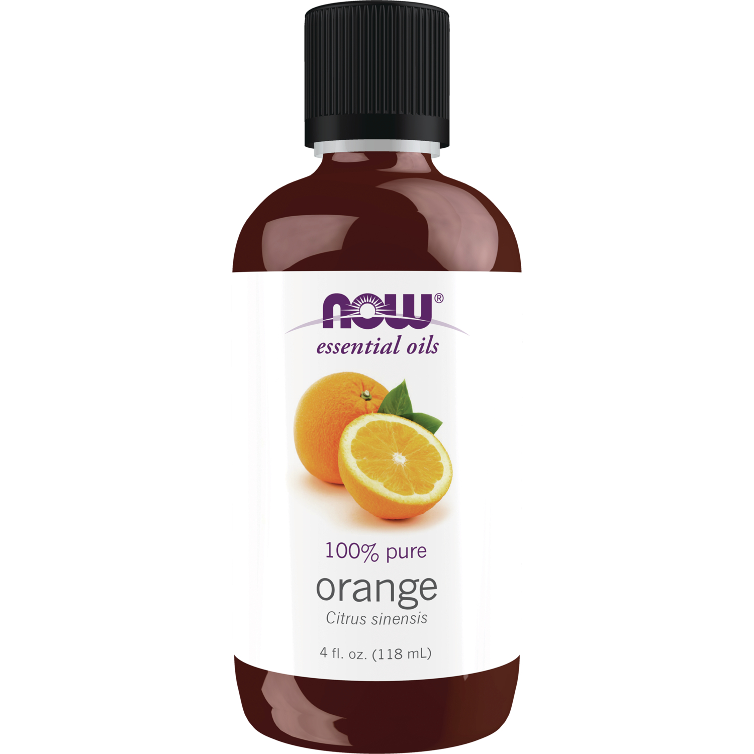 NOW Foods Orange Oil | 4 fl oz Liquid | Essential Oils