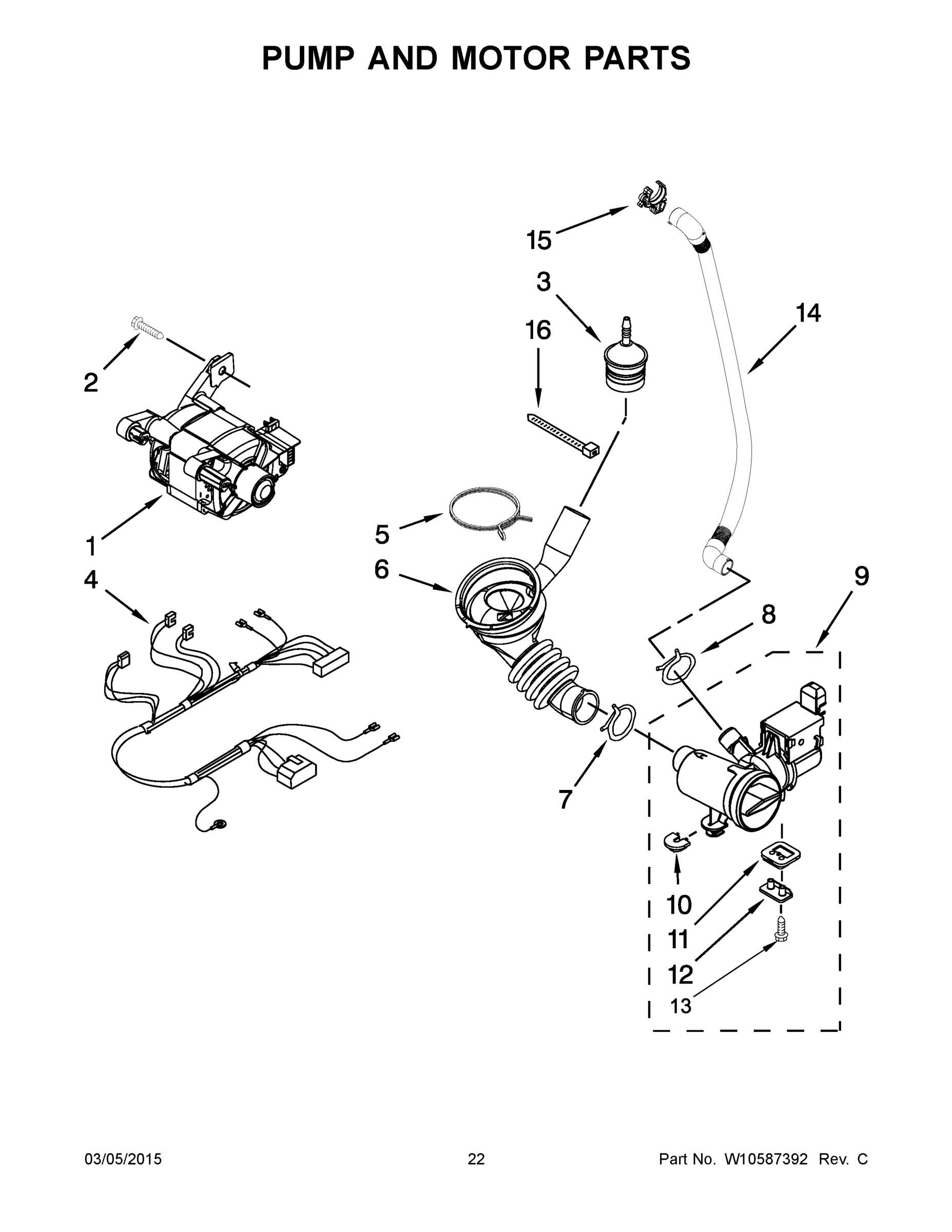 12 - PUMP AND MOTOR PARTS