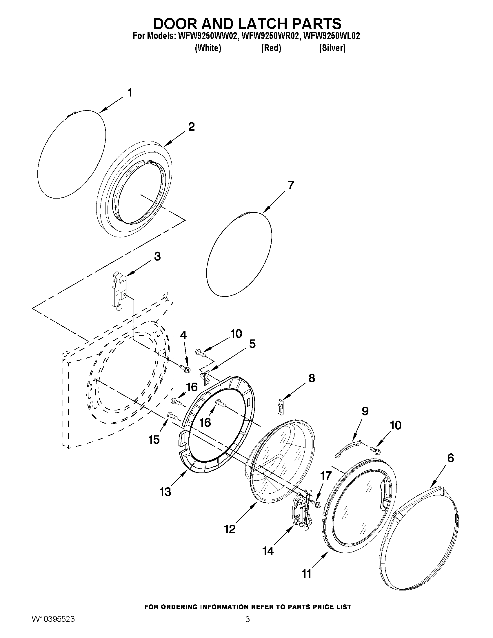 02 - DOOR AND LATCH PARTS